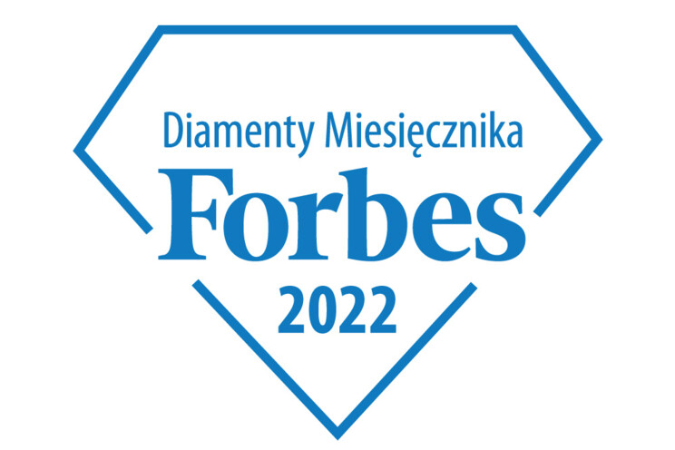 Diament Forbesa 2022 dla Securitas, animowany rysunek.