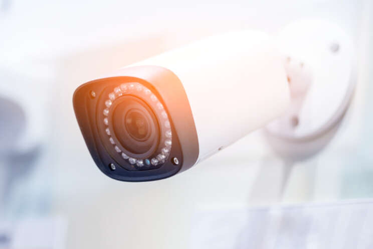 Kamerový systém instalovaný Securitas