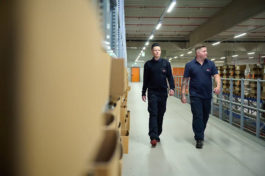 Securitasovi zaštitari obilaze skladište farmaceutske kompanije