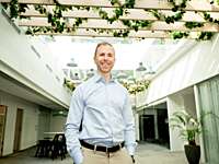 Jonas Lundin, photo taken by Joey Abreit (Dagens Industri).