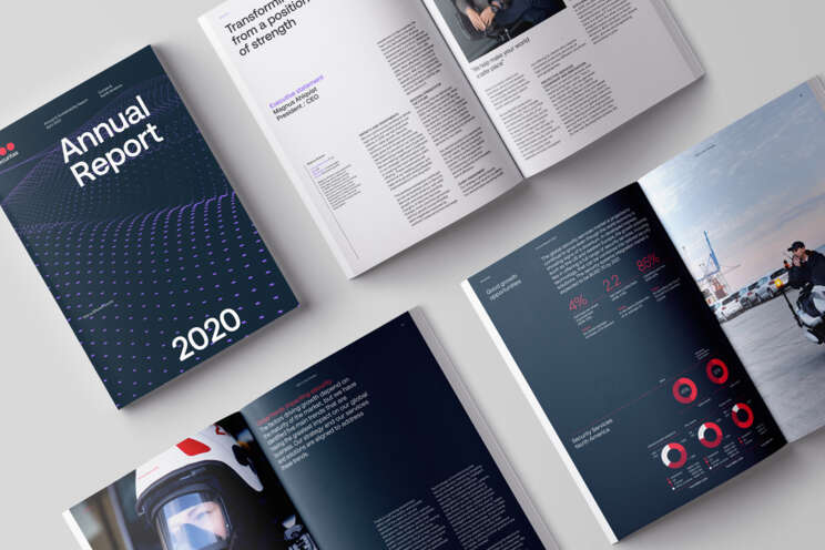 Illustrations of annual report 2020