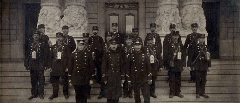 Pinkerton Guards, History Photo Securitas History, Pinkerton Guards