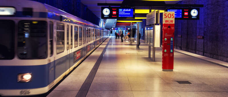 U-Bahn Station in München © MVV GmbH