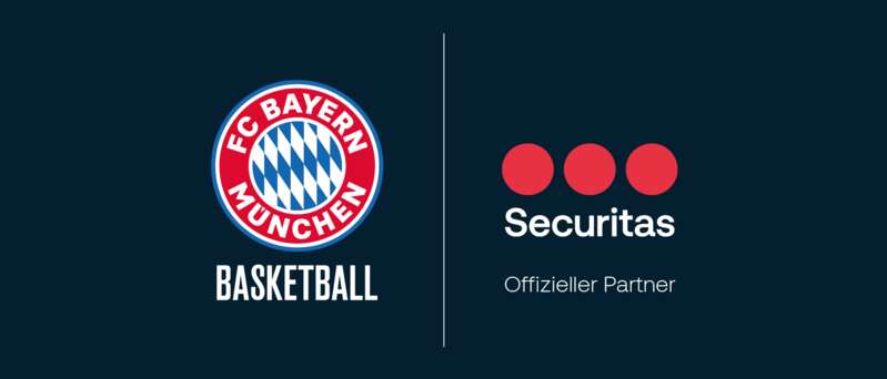 FC Bayern Basketball gesichert von Securitas